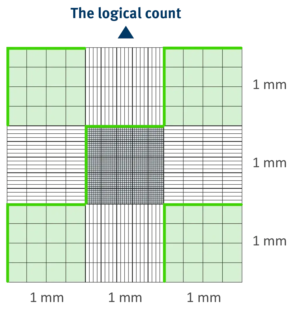 Counting Cell Grid